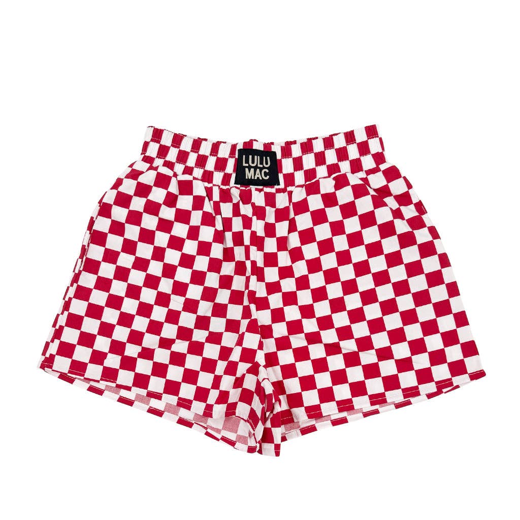 Checker Boxer Shorts