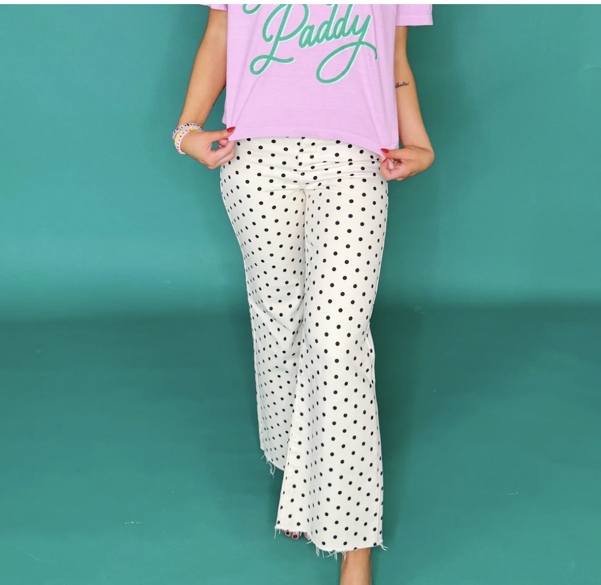 Mini Polka Dot Jeans