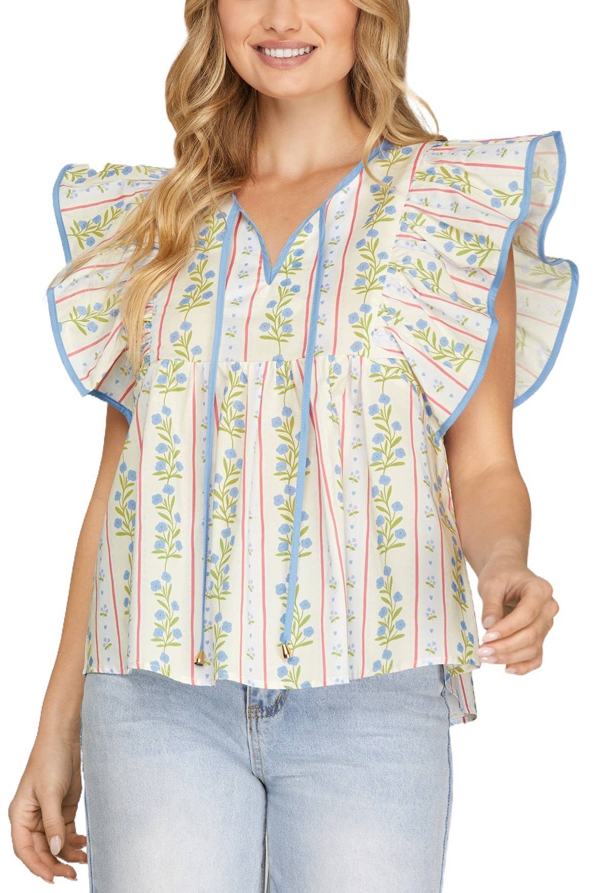 Bluebell Babydoll Blouse
