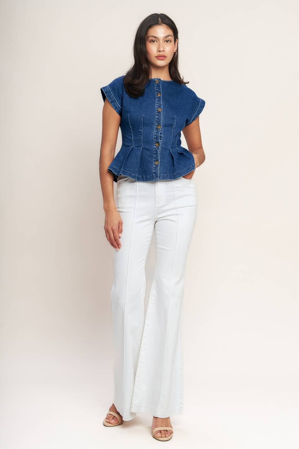Everyday Denim Peplum