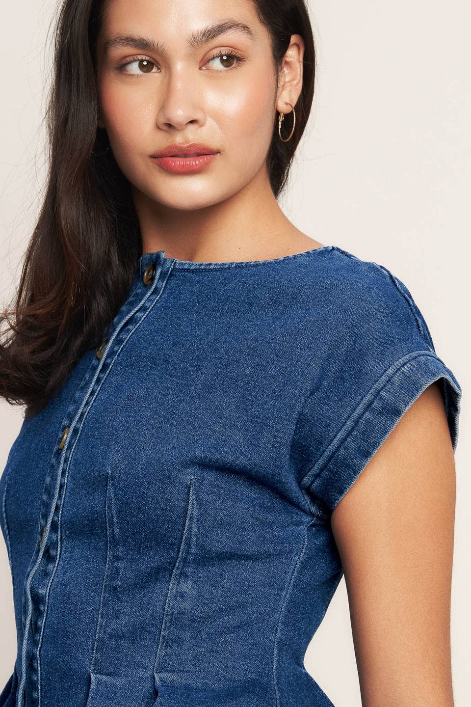 Everyday Denim Peplum