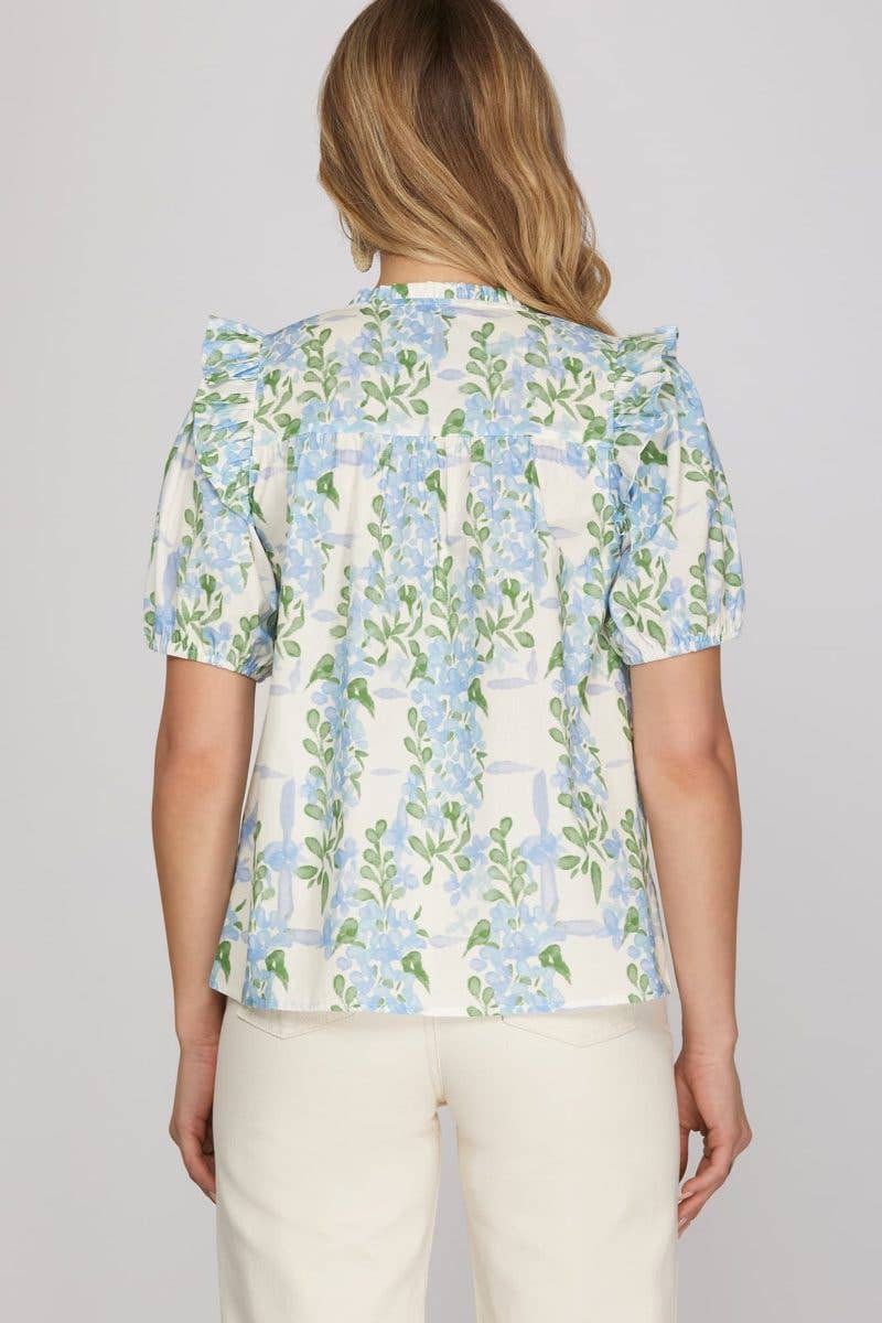 Hydrangea Dream Blouse