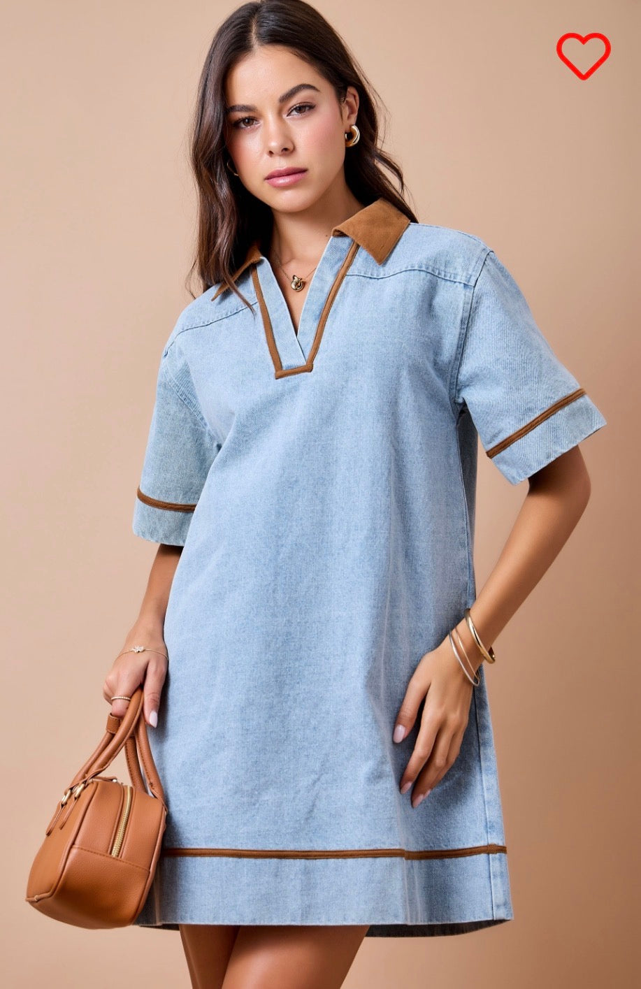 Saddle Up Denim Dress