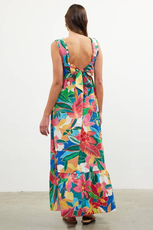 Tropical Sunset Dress