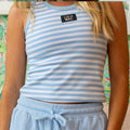 Cotton Candy Striped Tank