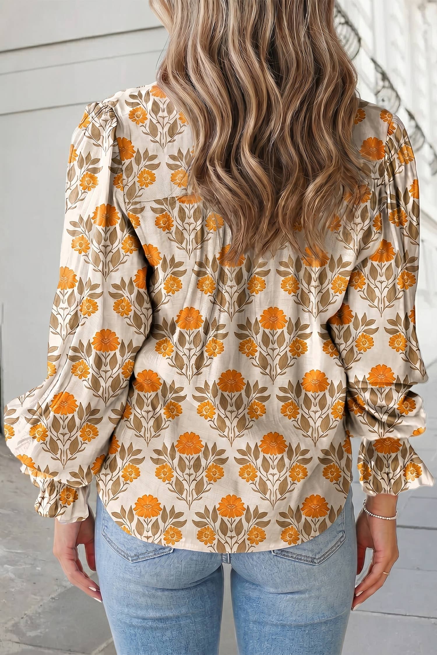 Golden Bloom Blouse