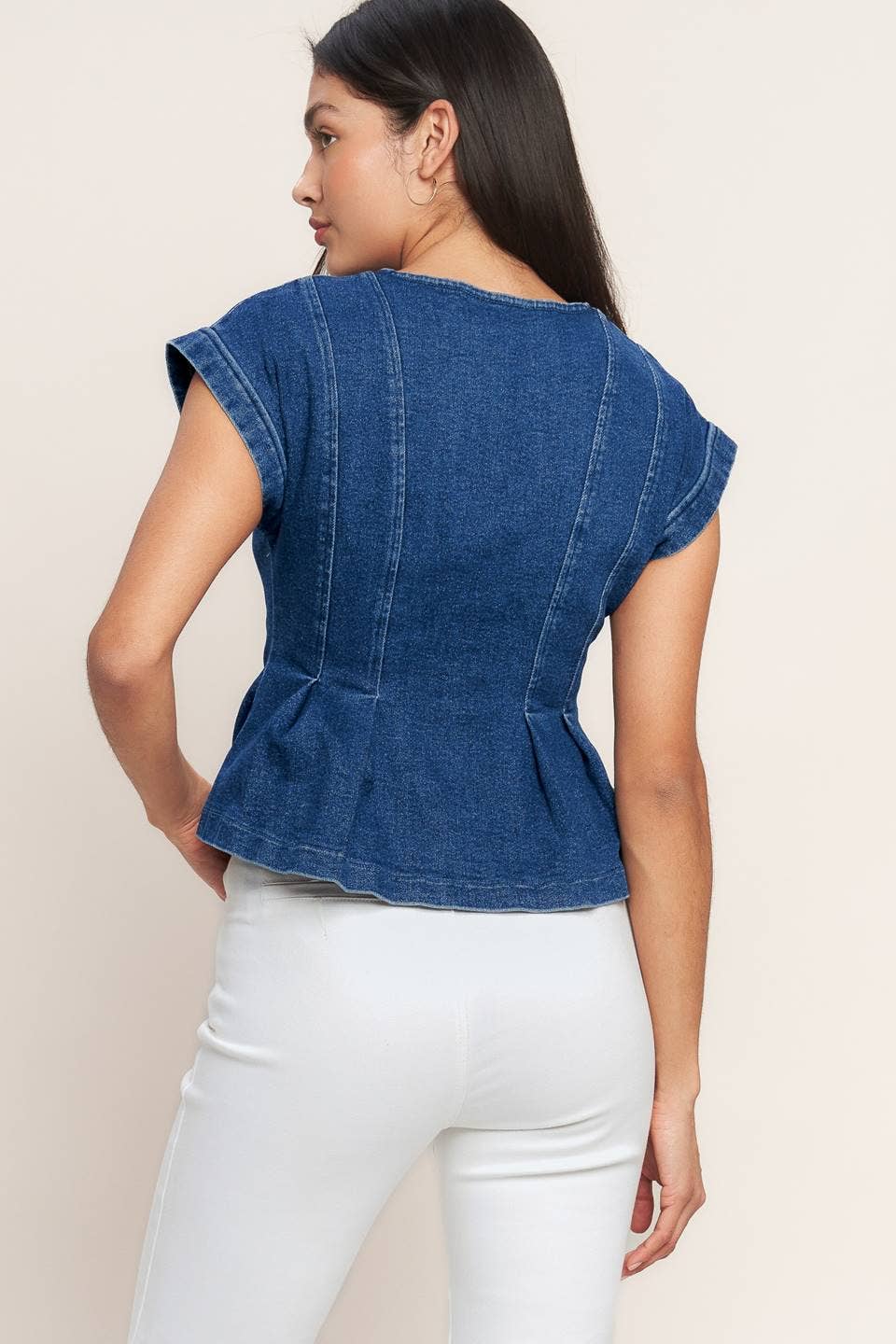 Everyday Denim Peplum