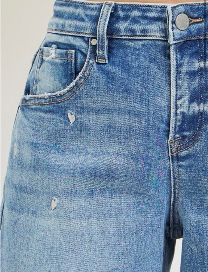 Heart Barrel Jean