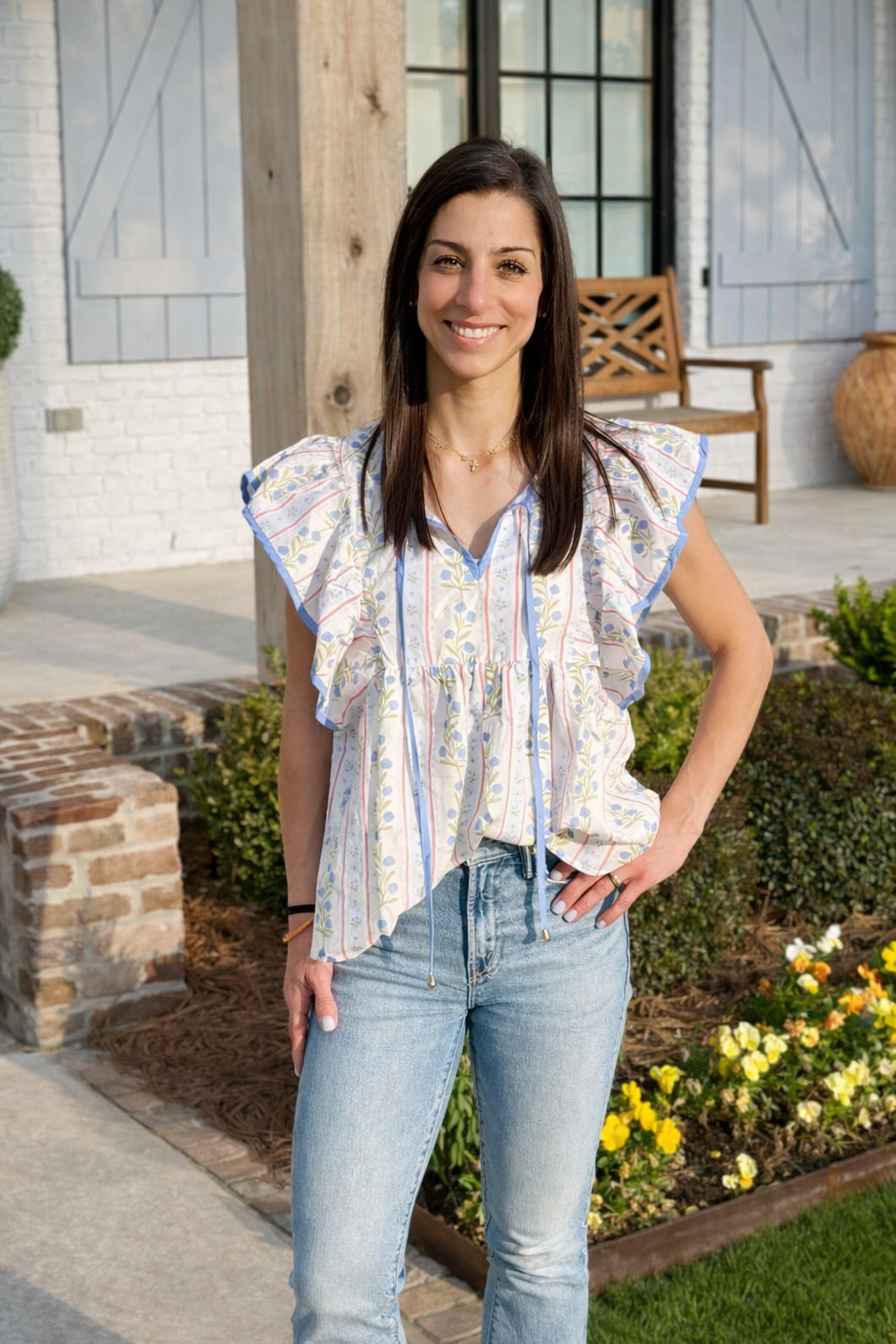Bluebell Babydoll Blouse