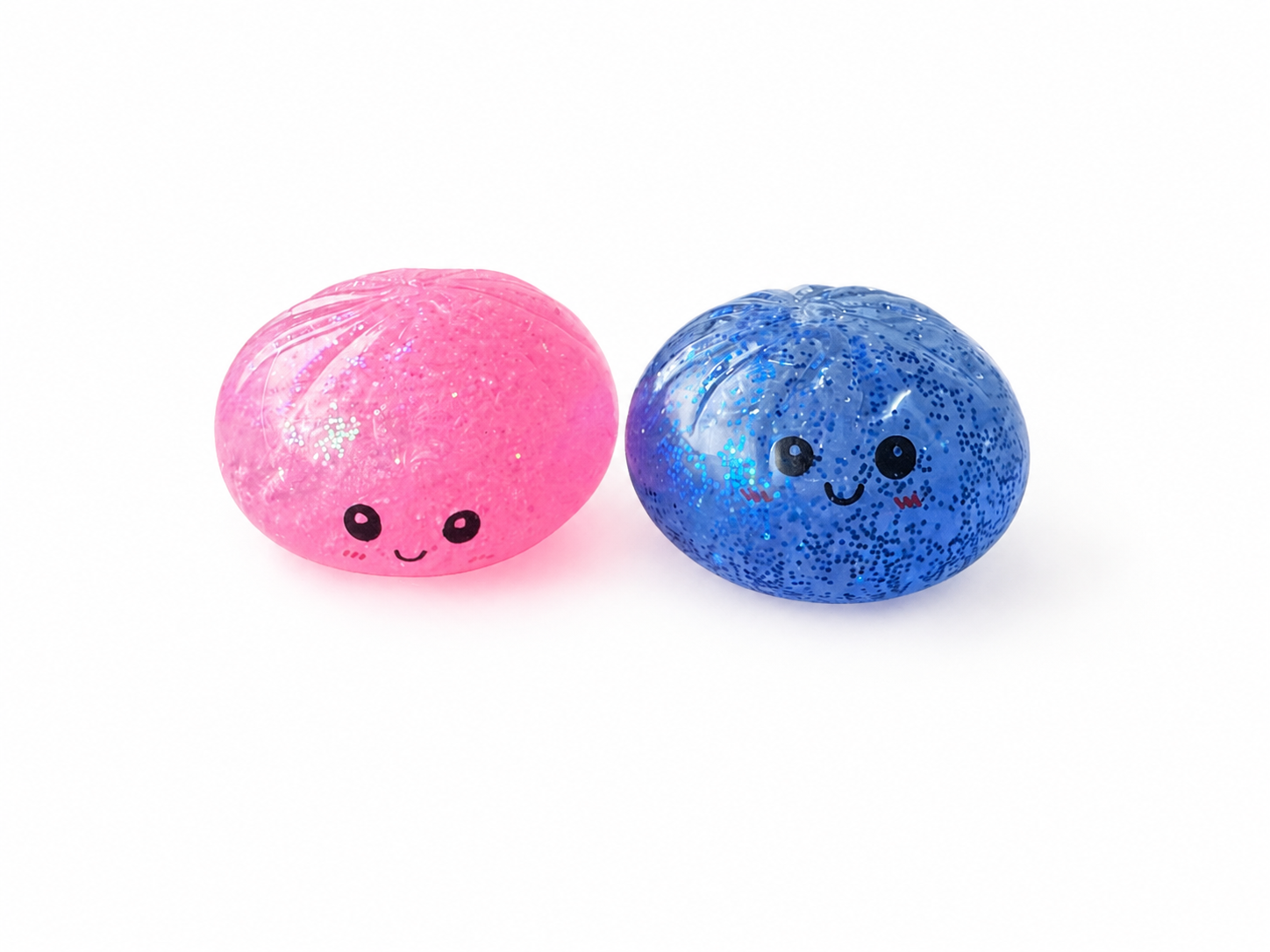 4" Mystery Squishy Dumpling - Assorted Colors Glitter Mystery