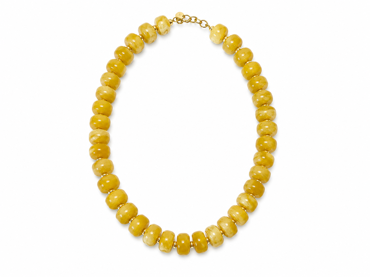 Gold Beaded Necklace