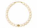Beige Beaded Necklace