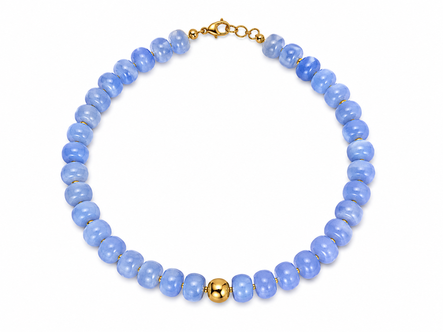 Blue Beaded Necklace