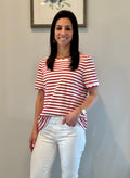 The Scallop Stripe Tee