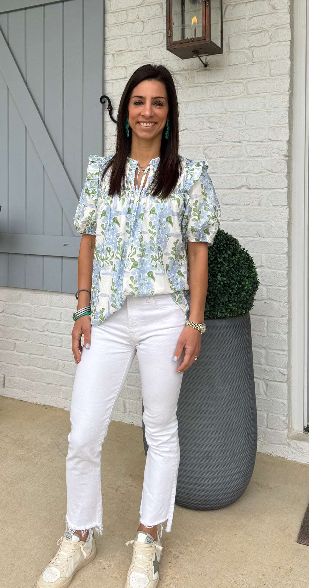 Hydrangea Dream Blouse