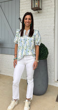 Hydrangea Dream Blouse