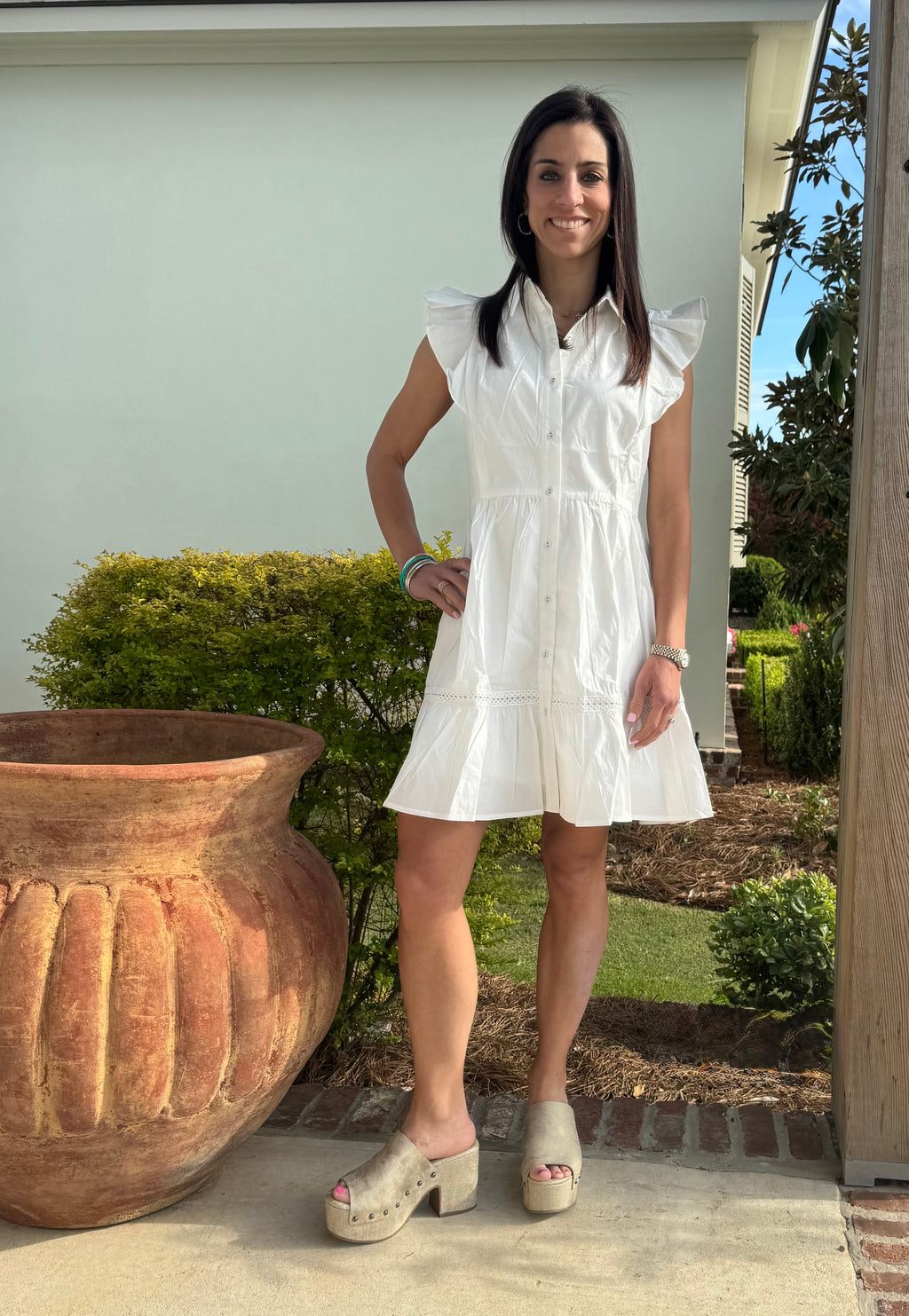 Whispering White Dress