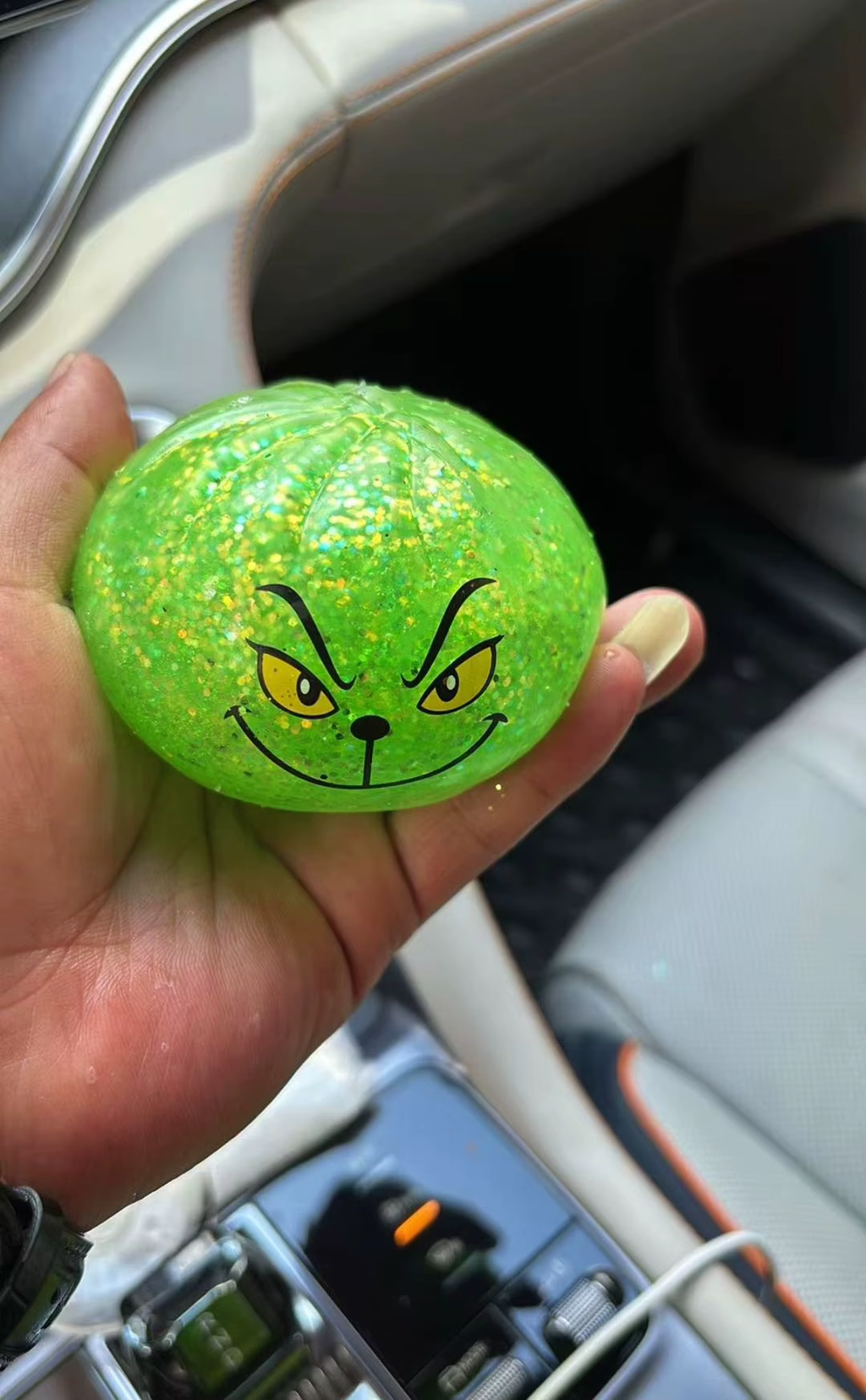 Squishy Grinch Dumpling
