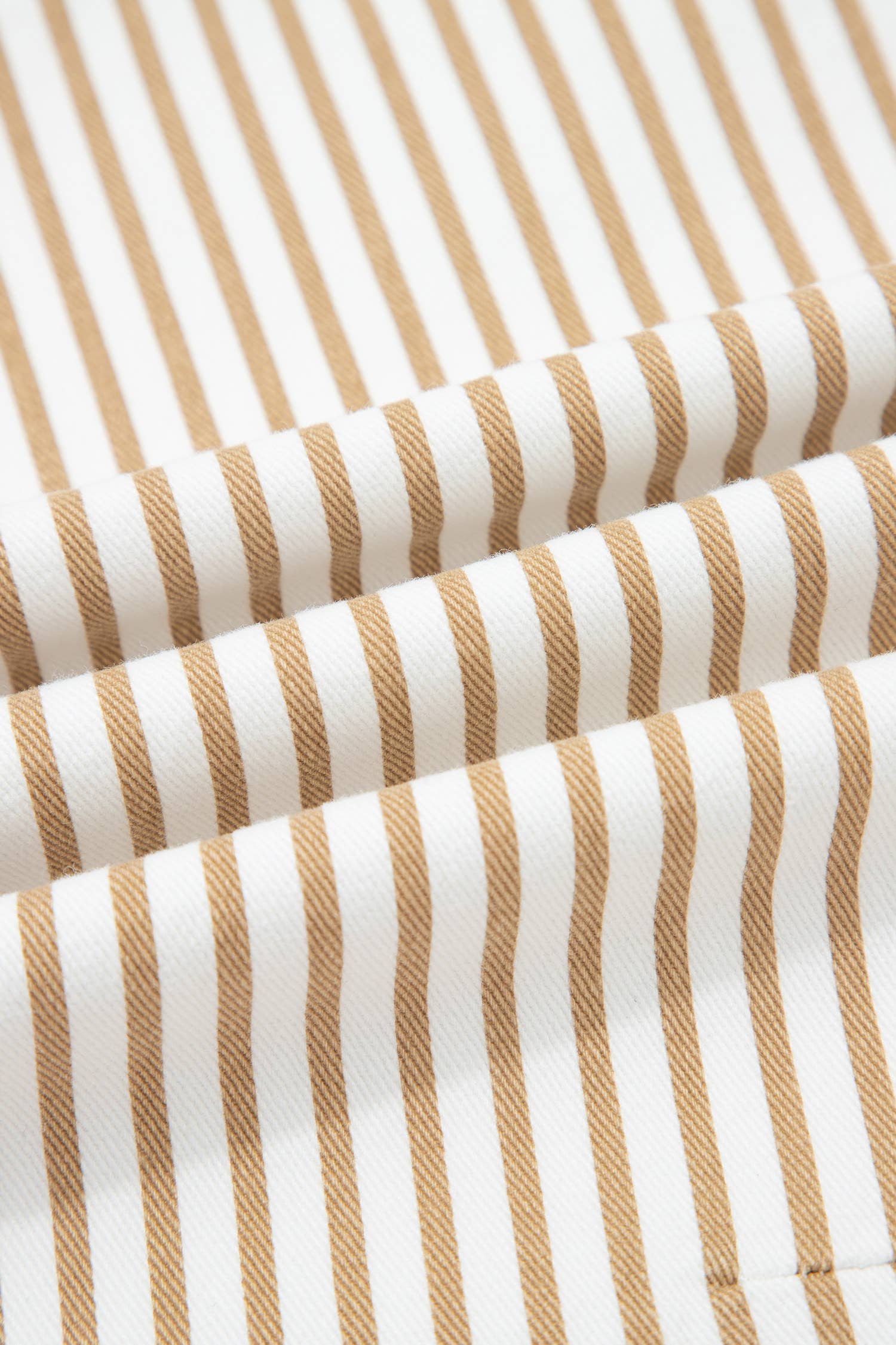 Stripe Casual High Waist Straight Leg Barrel Jeans