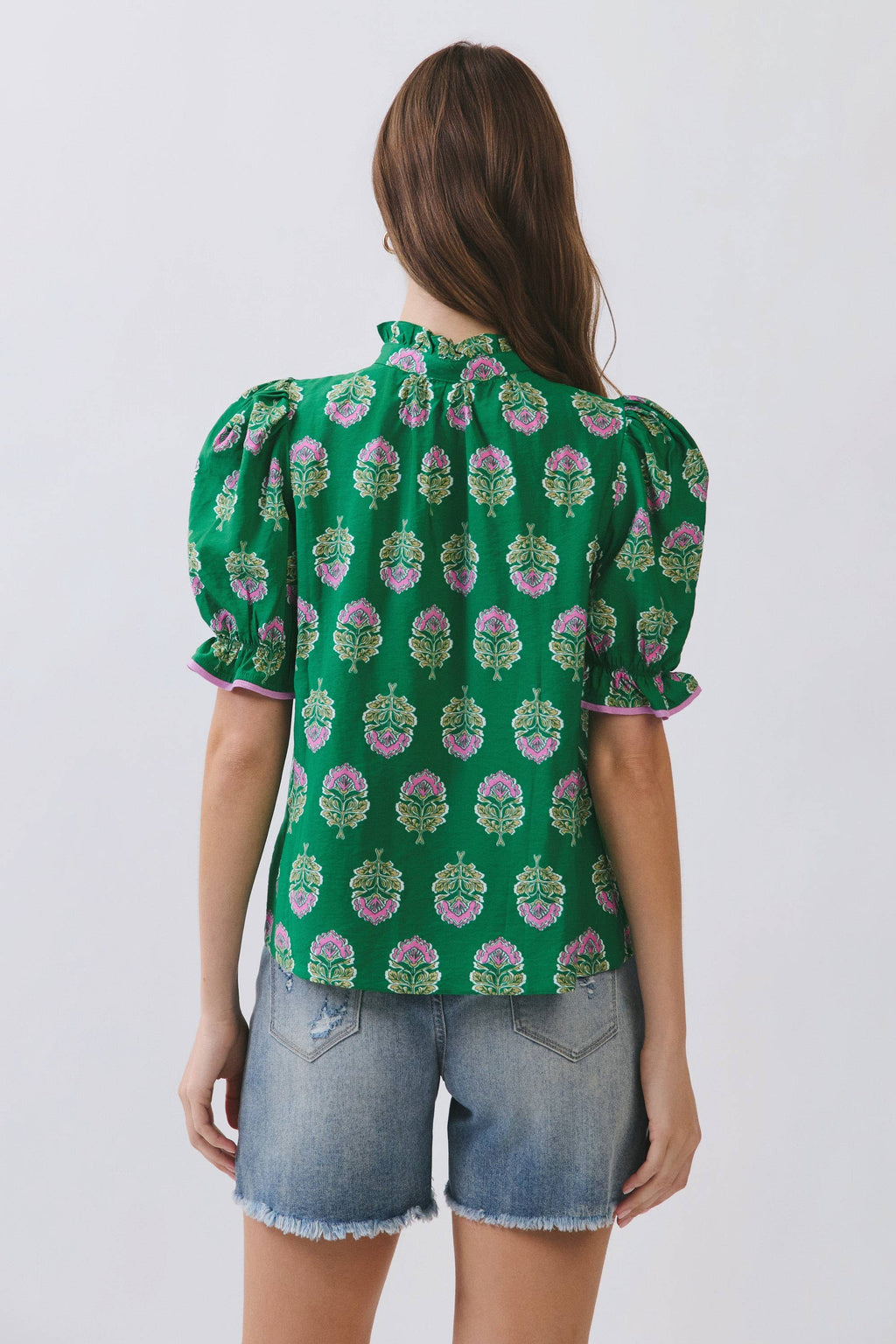 Green Garden Blouse