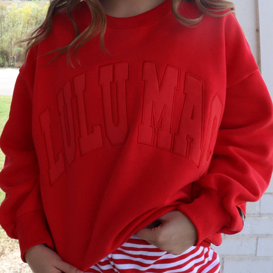 Mono Red Sweatshirt