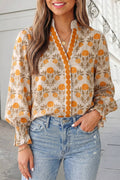 Golden Bloom Blouse