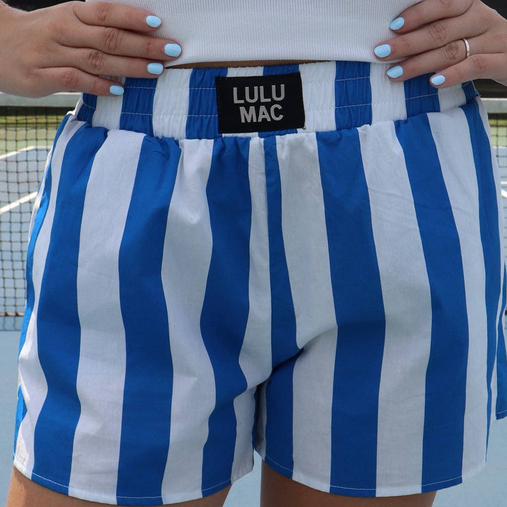 Royal Stripe Darby Boxer Shorts