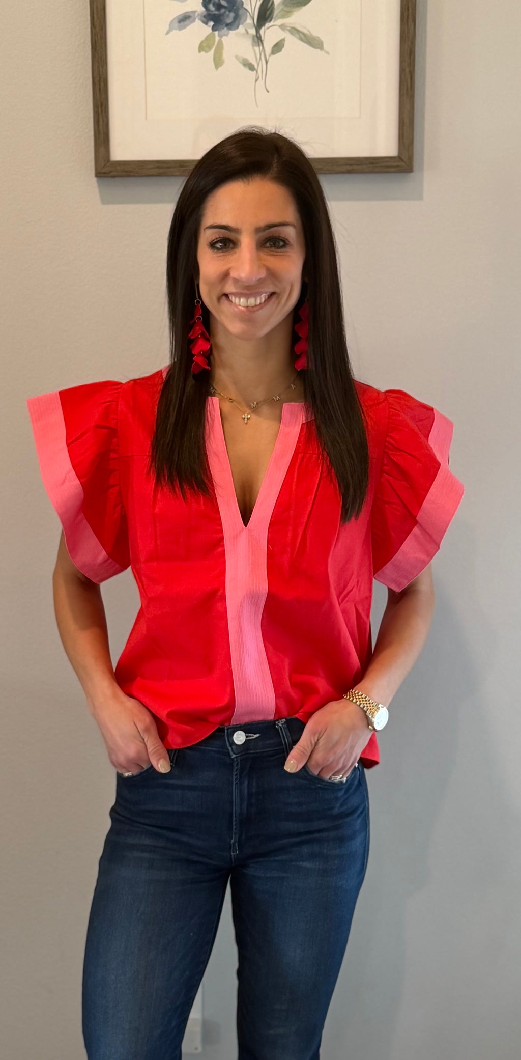 Willow Flutter Top
